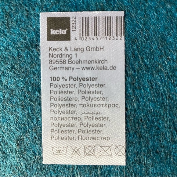 Blue felt placemats Set of 4 NEW - Picture 5 of 5